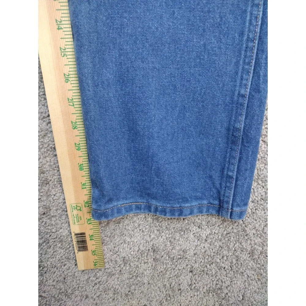90's Wrangler Mens 33x33 Jeans 13MWZ A001 3030 Dad Ranchwear Blue Denim Pants